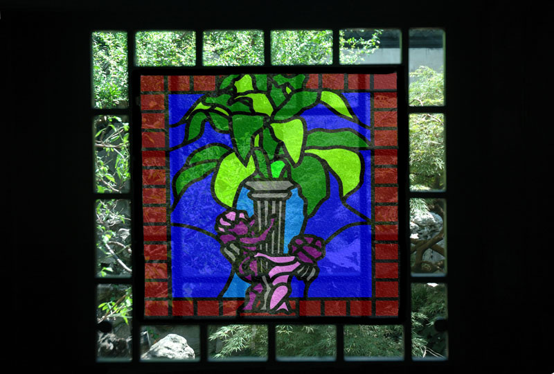 Stained Glass Overlay Angels