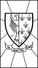 Crest with Eagle and Fleur de Lis